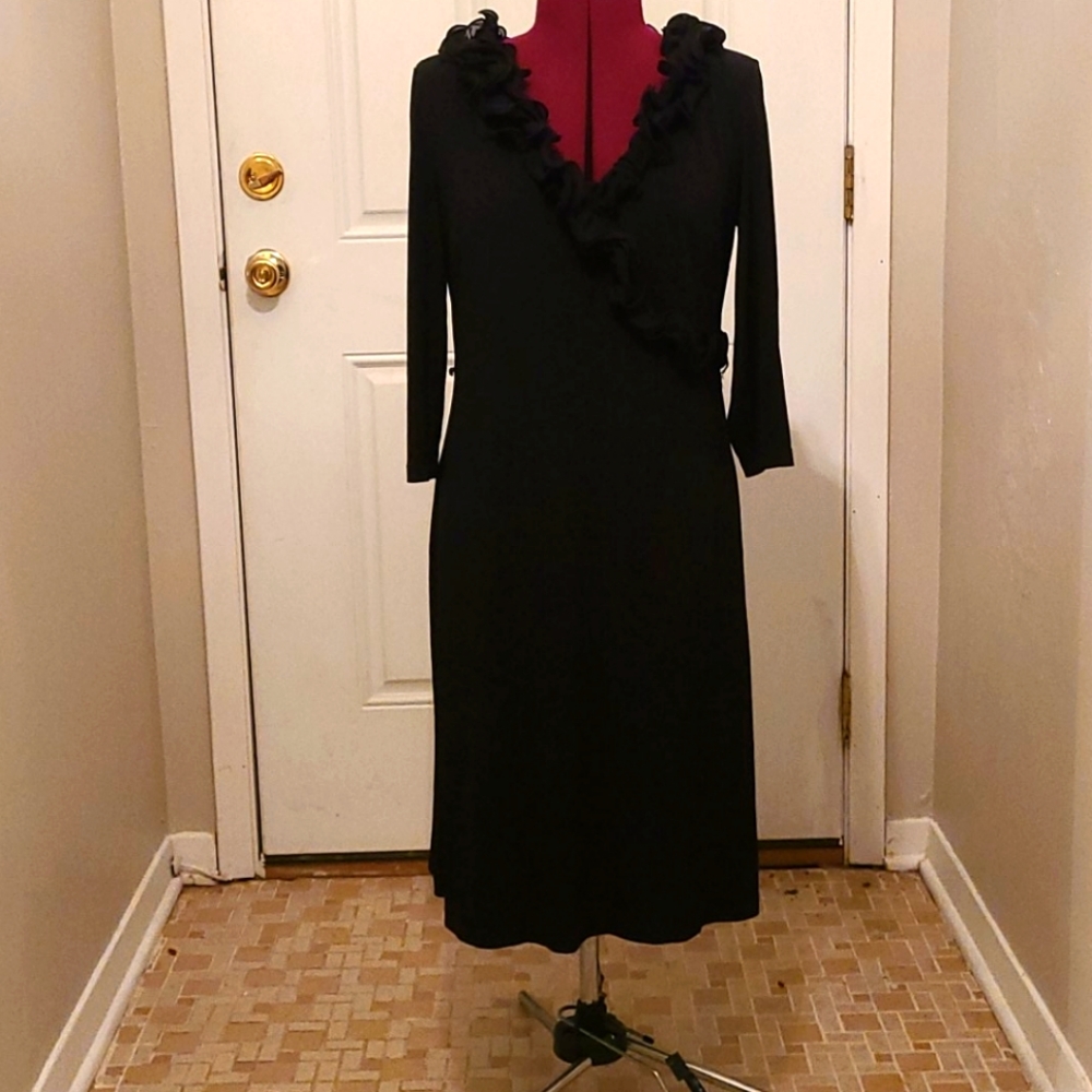 AGB Black Sheath Dress